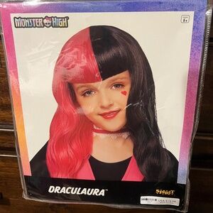 Spirit Halloween- Monster High Draculaura Costume Wig - 8+
